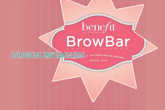 Benefit brow bar
