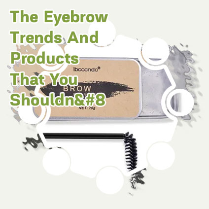 Brown soap eyebrows