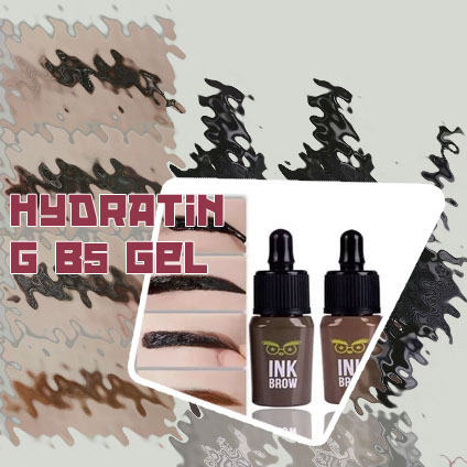 Eyebrow gel peel off
