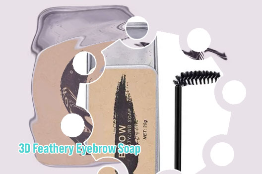 Eyebrow soap
