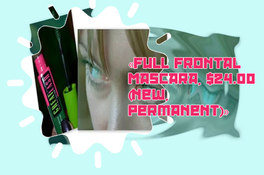 Forest green mascara
