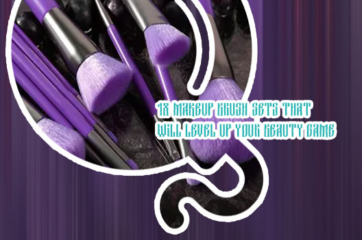 High end makeup brushes