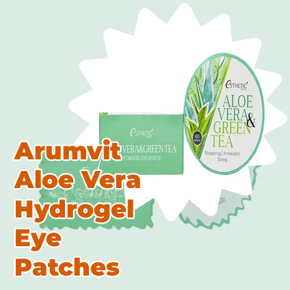 Hydrogel eye patch aloe vera