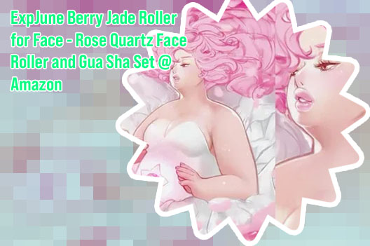 June berry rose quartz roller