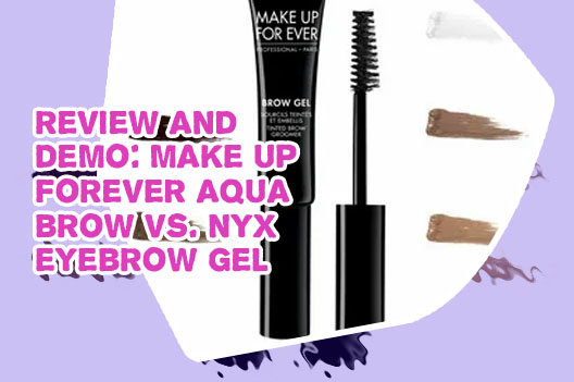 Makeup forever brow gel
