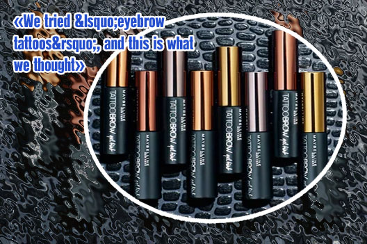 Maybelline tattoo brow gel