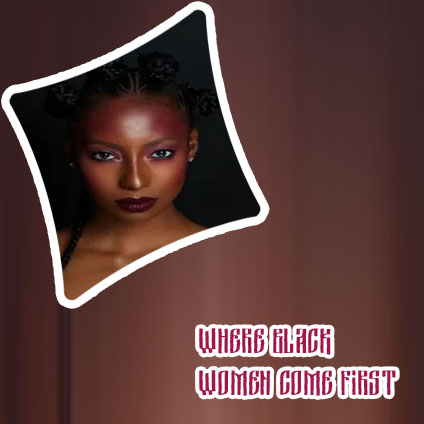 Natural makeup for black skin