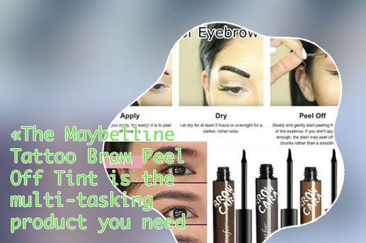 Tattoo brow peel off